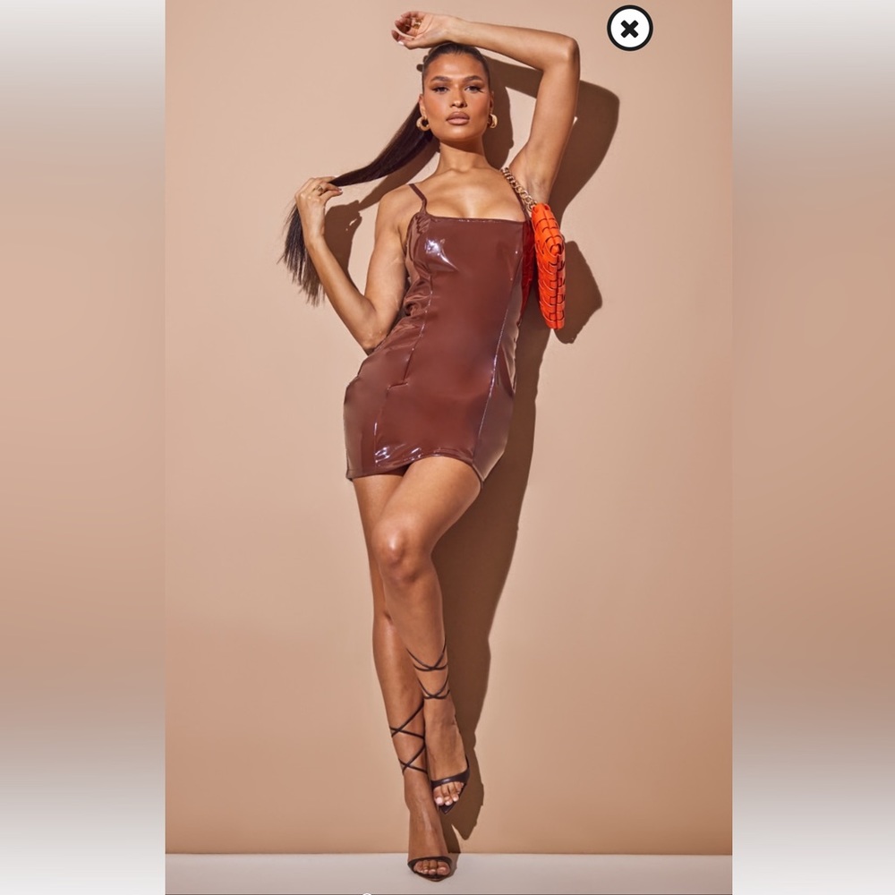 Brown Pretty Little Thing Dress